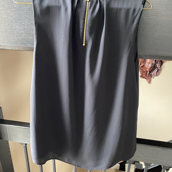 Black blouse with choker - Picture 2 of 3